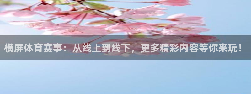 bsports官网 必一运动：横屏体育赛事：从线上到线下，更多精彩内容等你来玩！